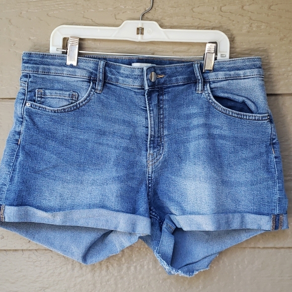 H&M Pants - H&M Short In Washed Denim 12